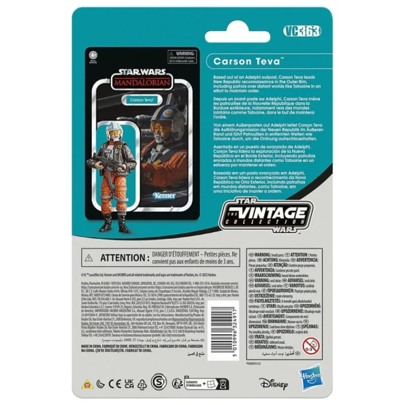 Hasbro The Mandalorian^Figura Carson Teva Star Wars: The Mandalorian Vintage Collection 10 cm