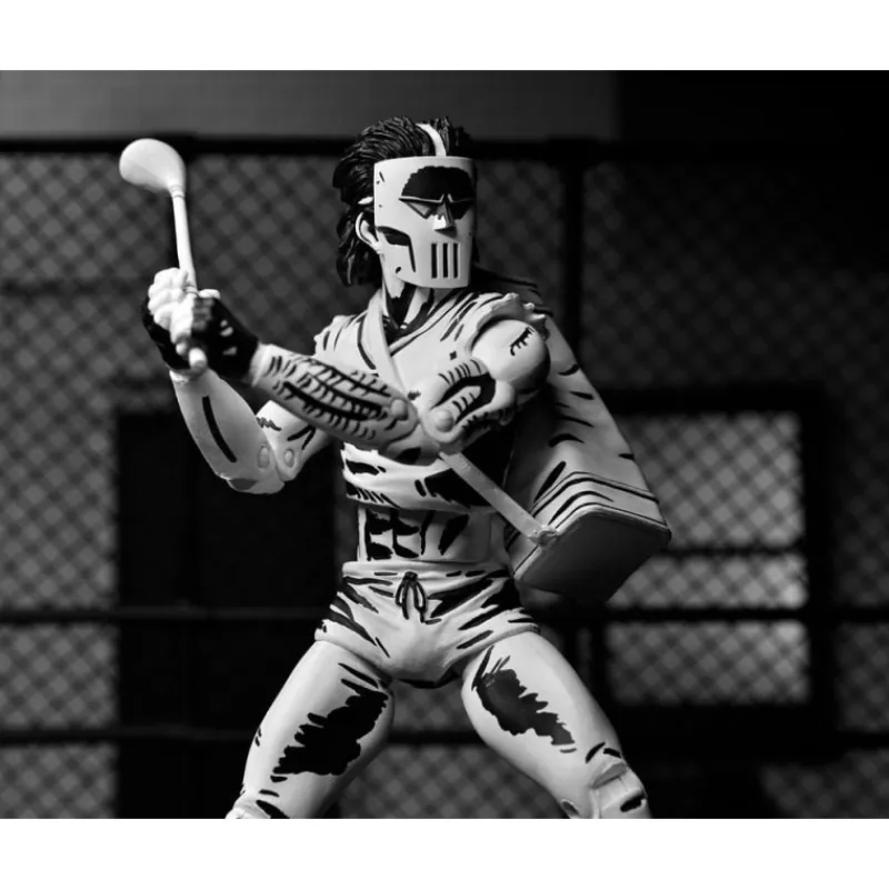 Neca Las Tortugas Ninja^Figura Casey Jones Black & White 18 cm de