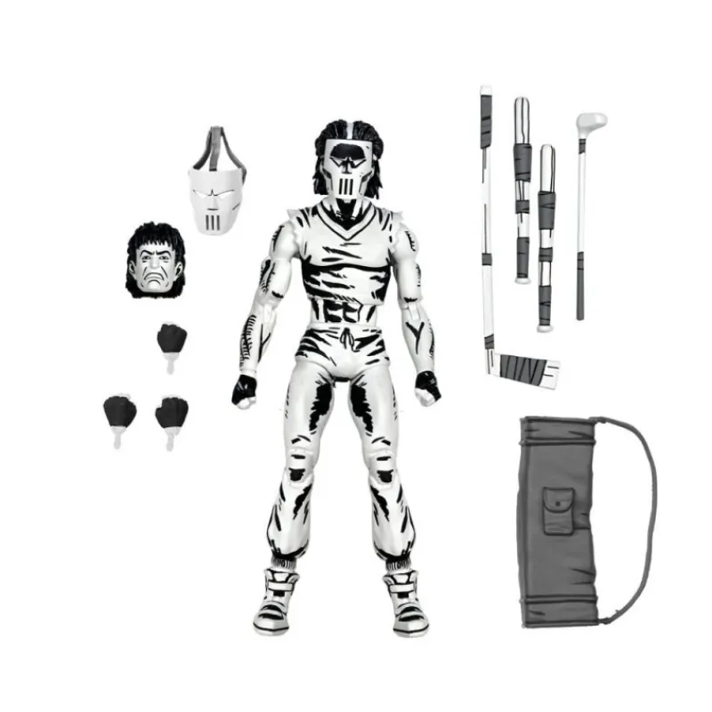 Neca Las Tortugas Ninja^Figura Casey Jones Black & White 18 cm de