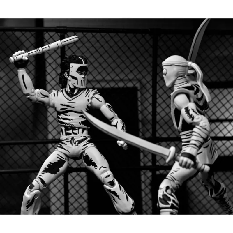 Neca Las Tortugas Ninja^Figura Casey Jones Black & White 18 cm de