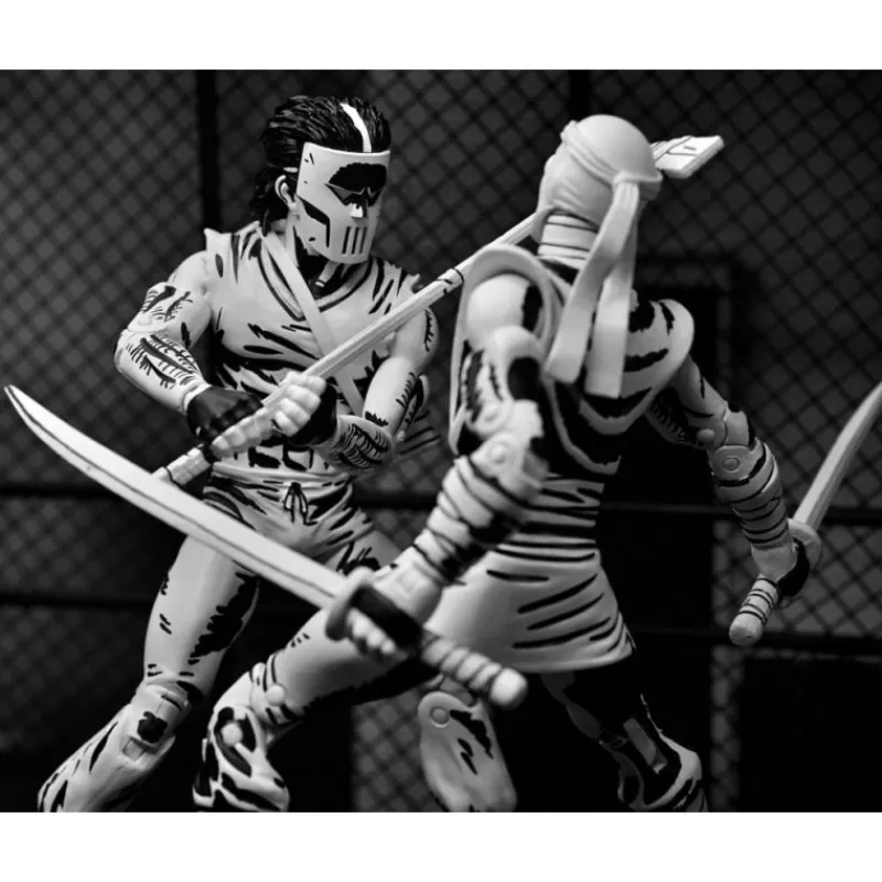 Neca Las Tortugas Ninja^Figura Casey Jones Black & White 18 cm de
