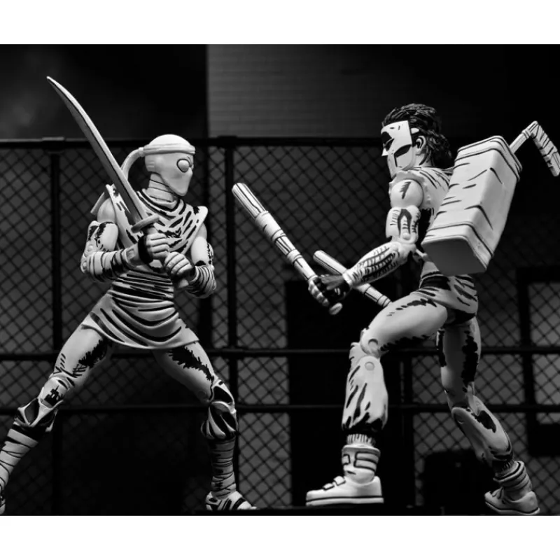 Neca Las Tortugas Ninja^Figura Casey Jones Black & White 18 cm de
