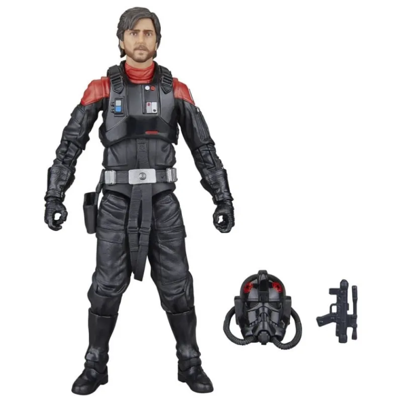 Hasbro Replicas Y Coleccionismo Star Wars ^Figura Cassian Andor Sienar Test Pilot Star Wars Black Series