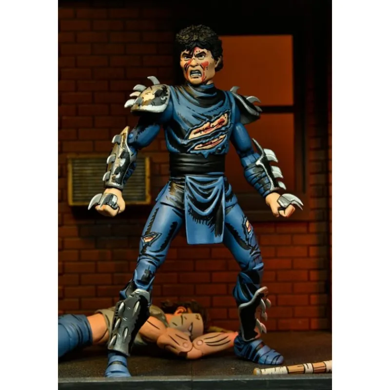 Neca Las Tortugas Ninja^Figura Coleccionable Shredder Battle Damaged de Tortugas Ninja (Mirage Comics)