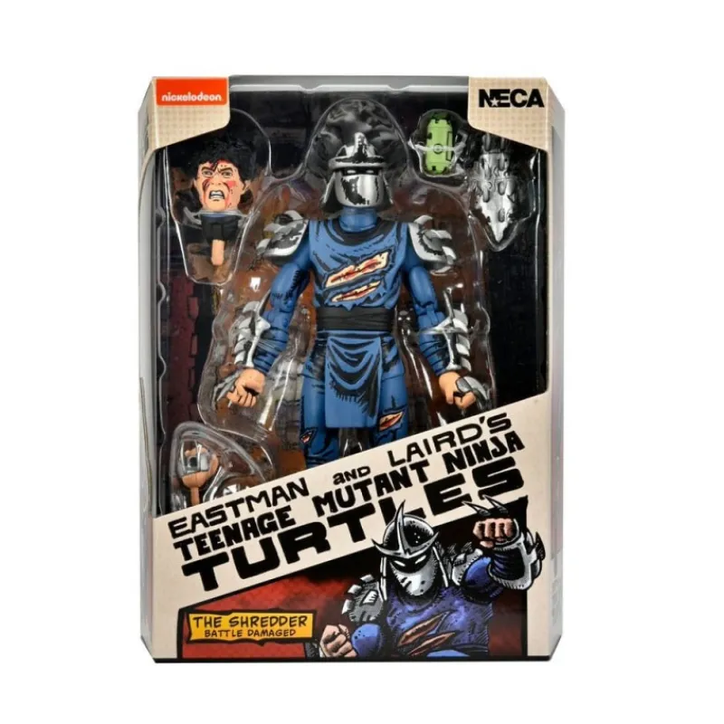 Neca Las Tortugas Ninja^Figura Coleccionable Shredder Battle Damaged de Tortugas Ninja (Mirage Comics)