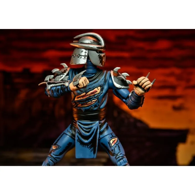 Neca Las Tortugas Ninja^Figura Coleccionable Shredder Battle Damaged de Tortugas Ninja (Mirage Comics)