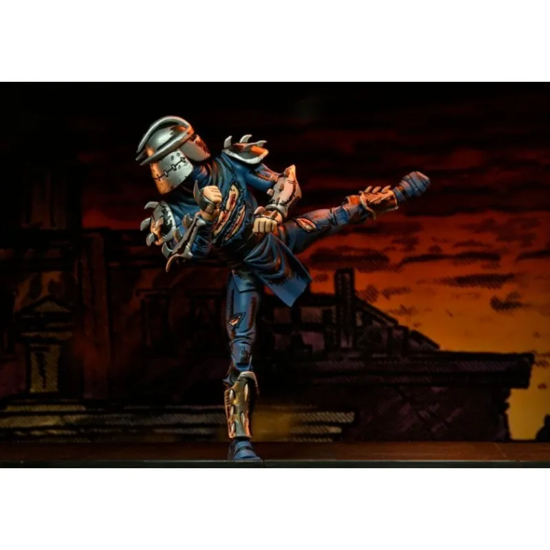 Neca Las Tortugas Ninja^Figura Coleccionable Shredder Battle Damaged de Tortugas Ninja (Mirage Comics)
