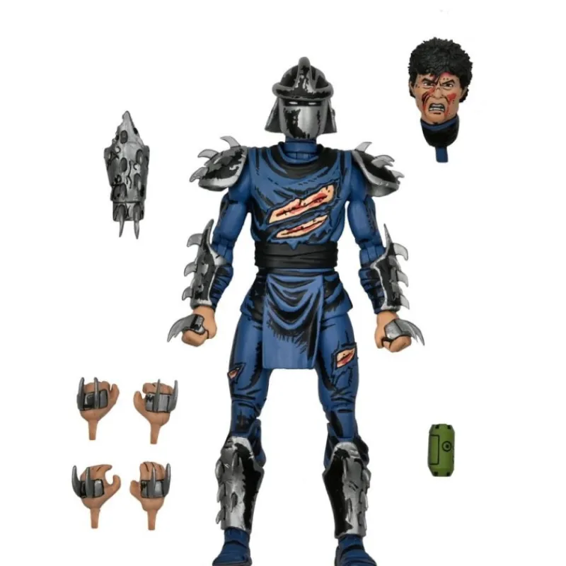 Neca Las Tortugas Ninja^Figura Coleccionable Shredder Battle Damaged de Tortugas Ninja (Mirage Comics)