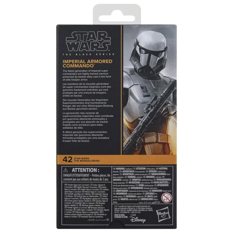 Hot Figura Comando Imperial Blindado Star Wars Mandalorian 15 cm The Mandalorian