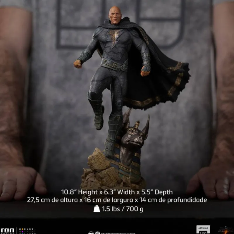 Clearance Figura Dc Comics Art Scale 1/10 Black Adam 27 Cm Figuras Dc