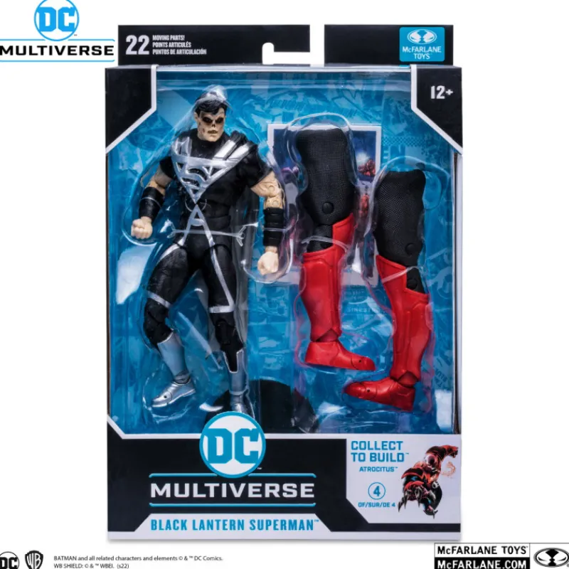 Hot Figura Dc Comics Blackest Night Superman Figuras Dc