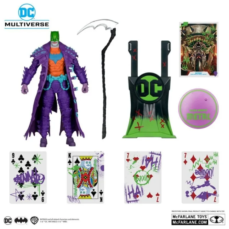 Clearance Figura DC Multiverse Batman Jokerized Gold Label 18 cm Regalos De Superhéroes Dc|Regalos De Villanos Dc