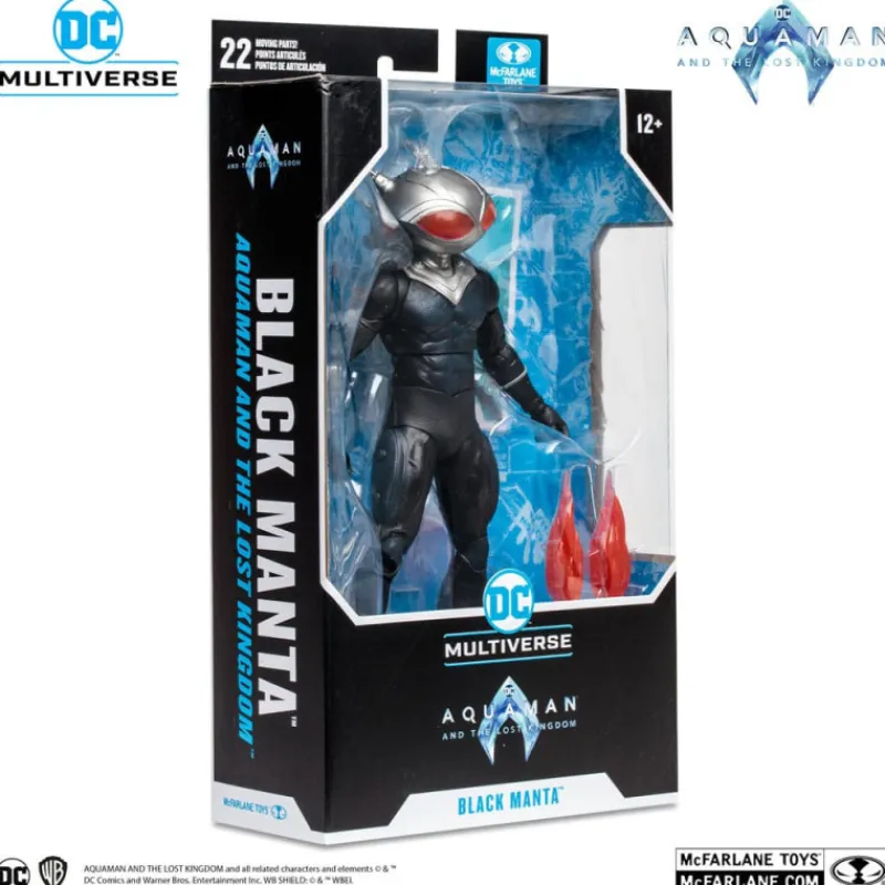 McFarlane Toys Figuras Dc^Figura Dc Multiverse Black Manta 18 Cm Aquaman Y El Reino Perdido
