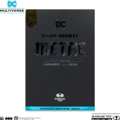 McFarlane Toys Regalos De Superhéroes Dc|Figuras Dc^Figura DC Multiverse The Grim Knight Black & White Accent 18 cm