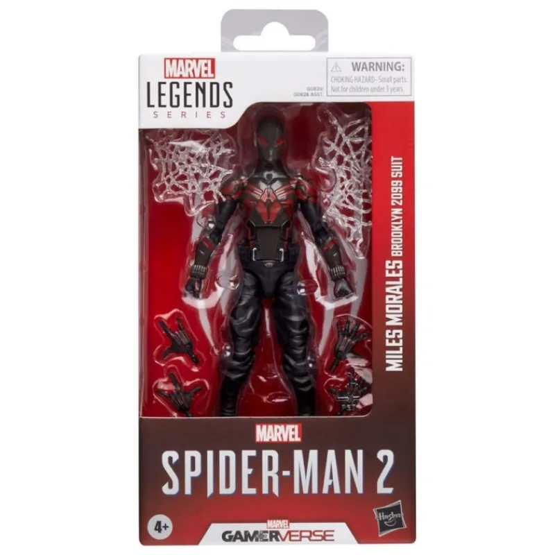 Hasbro Superhéroes Marvel|Coleccionismo Marvel^Figura de Acción Miles Morales Spider-Man 2 Gamerverse 15 cm