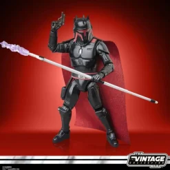 Hasbro The Mandalorian^Figura de acción Moff Gideon con armadura Dark Trooper, 9.5 cm