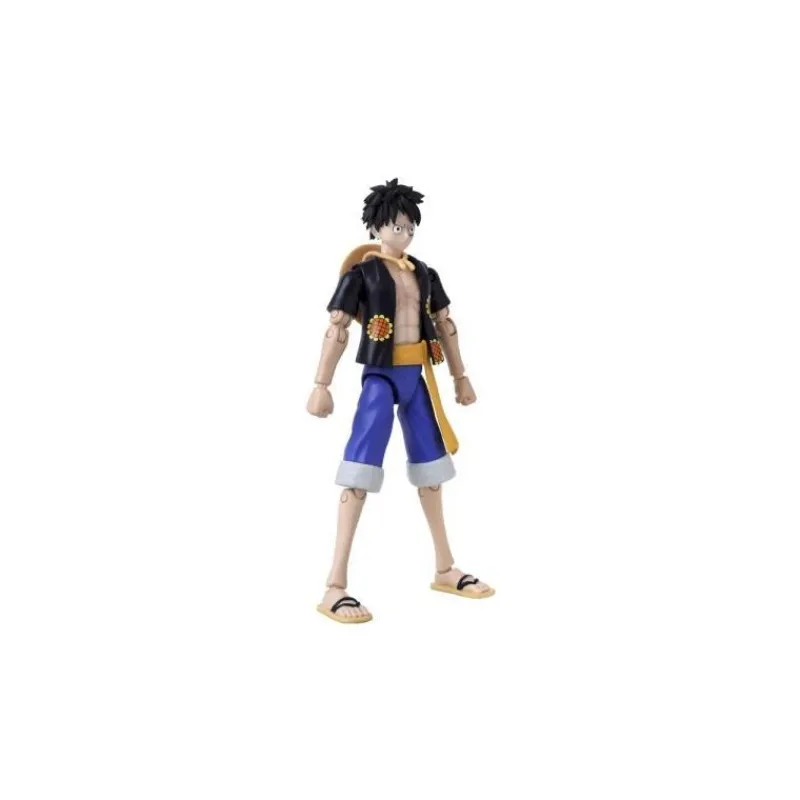 Bandai Cosas De Luffy One Piece|Figuras One Piece^Figura de Anime Heroes de Luffy Dressrosa 17cm