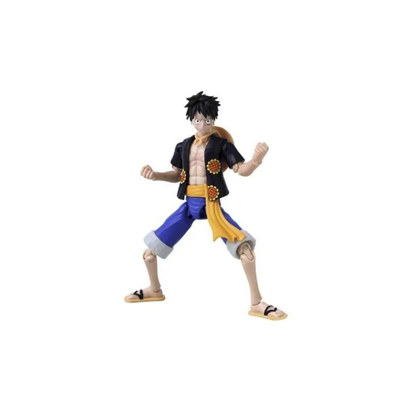 Bandai Cosas De Luffy One Piece|Figuras One Piece^Figura de Anime Heroes de Luffy Dressrosa 17cm