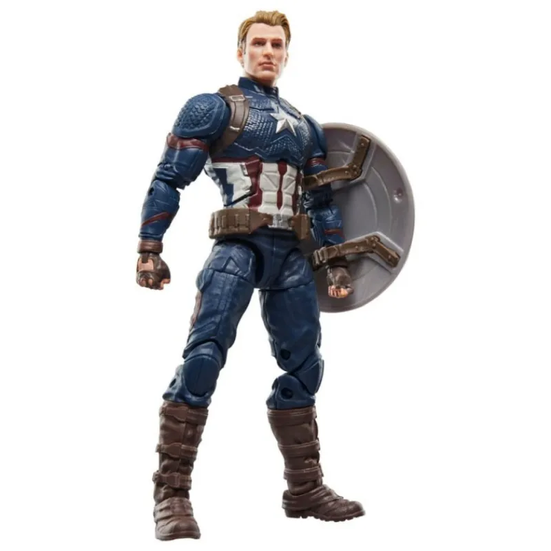 Hasbro Superhéroes Marvel|Coleccionismo Marvel^Figura de Capitán América 15 cm - Marvel Legends Vengadores: Endgame