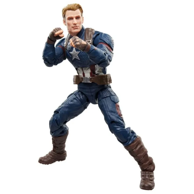 Hasbro Superhéroes Marvel|Coleccionismo Marvel^Figura de Capitán América 15 cm - Marvel Legends Vengadores: Endgame