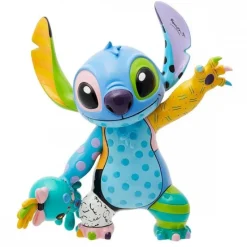 New Figura de Colección Disney Stitch y Scrump por Romero Britto Películas Y Personajes De Disney ·Lilo Y Stitch|Figuras Disney De Colección