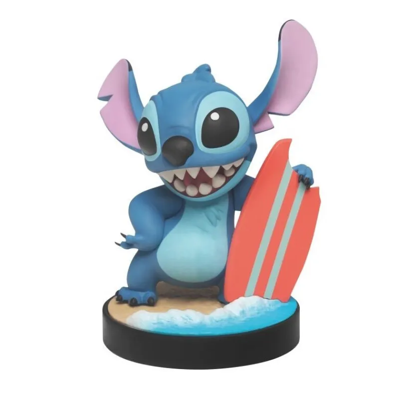 YuMe Toys Películas Y Personajes De Disney ·Lilo Y Stitch|Figuras Disney De Colección ^Figura de colección Stitch Surfero 10 cm