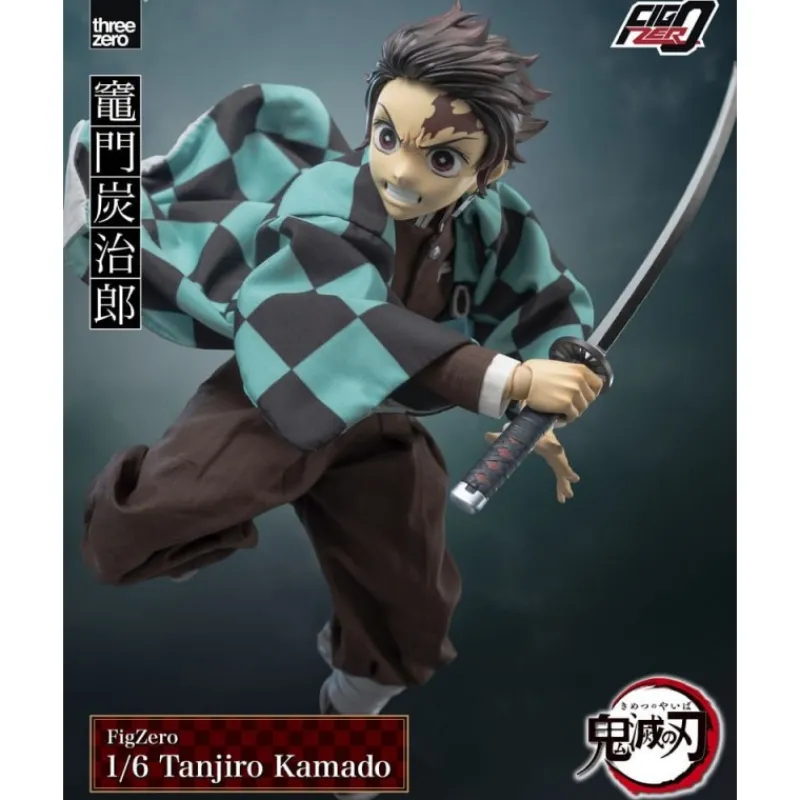Threezero Figuras^Figura de colección Tanjiro Kamado de Demon Slayer 27 cm
