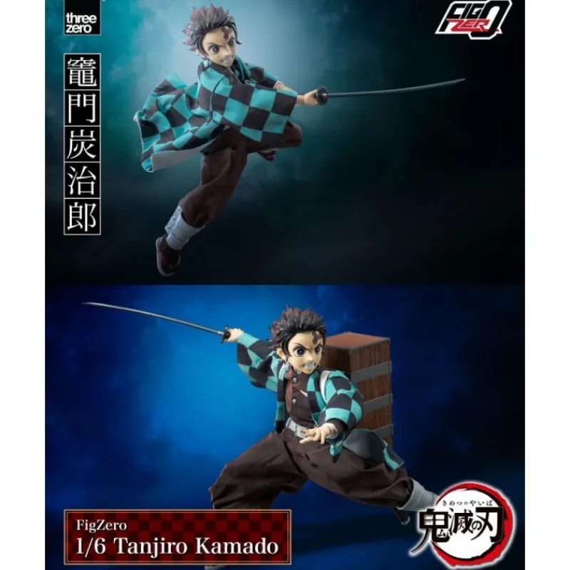 Threezero Figuras^Figura de colección Tanjiro Kamado de Demon Slayer 27 cm
