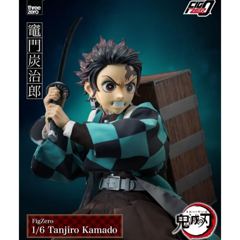 Threezero Figuras^Figura de colección Tanjiro Kamado de Demon Slayer 27 cm