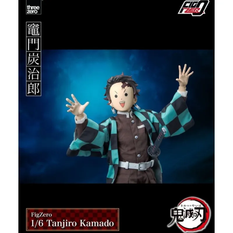 Threezero Figuras^Figura de colección Tanjiro Kamado de Demon Slayer 27 cm