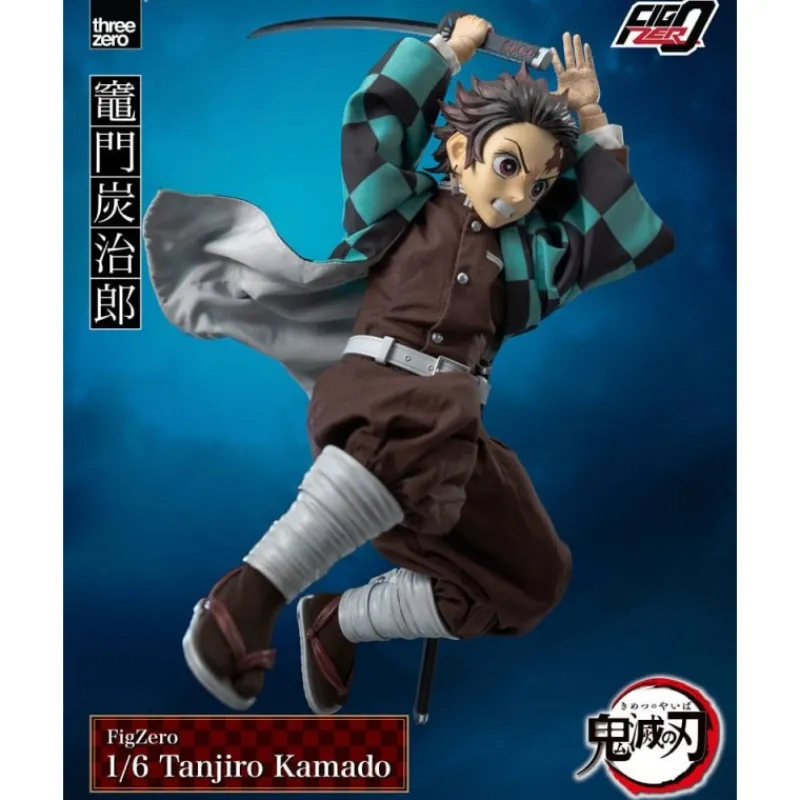 Threezero Figuras^Figura de colección Tanjiro Kamado de Demon Slayer 27 cm