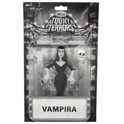 Neca Monstruos De La Universal|Más Regalos De Cine De Terror ^Figura de Colección Vampira Toony Terrors Silver Screen Edition