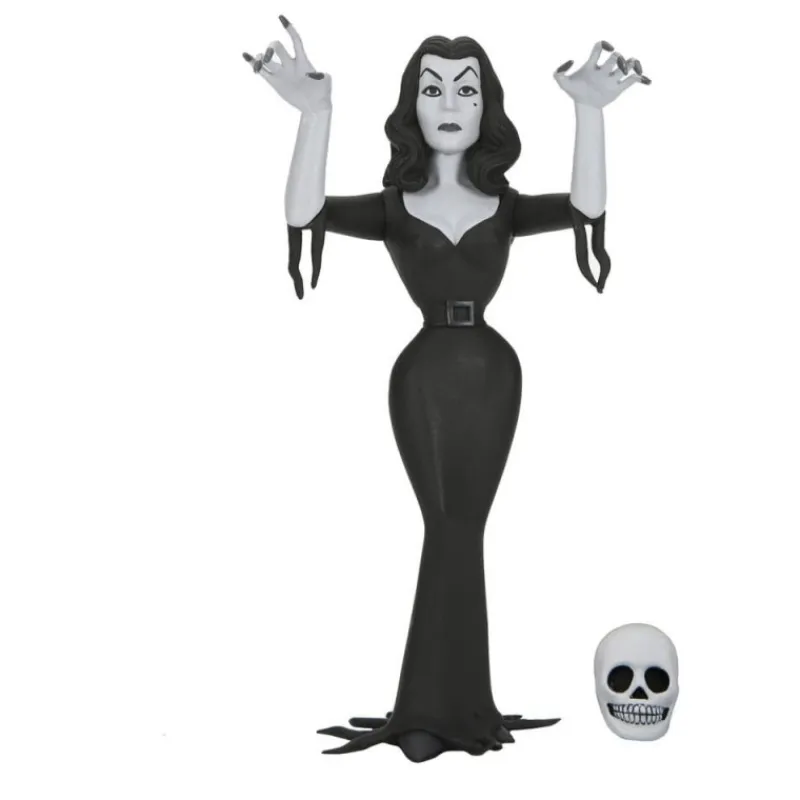 Neca Monstruos De La Universal|Más Regalos De Cine De Terror ^Figura de Colección Vampira Toony Terrors Silver Screen Edition