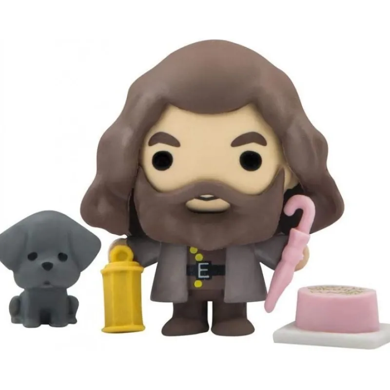 Online Figura de goma Gomee Rubeus Hagrid con complementos y Fang Figuras Harry Potter