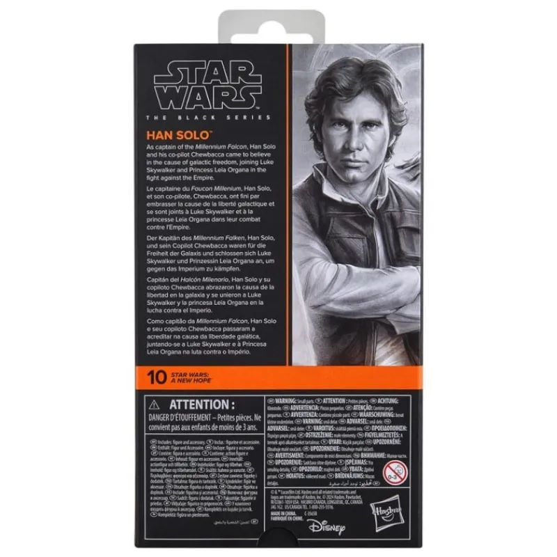 Hasbro Replicas Y Coleccionismo Star Wars ^Figura de Han Solo 15 cm - Star Wars Black Series