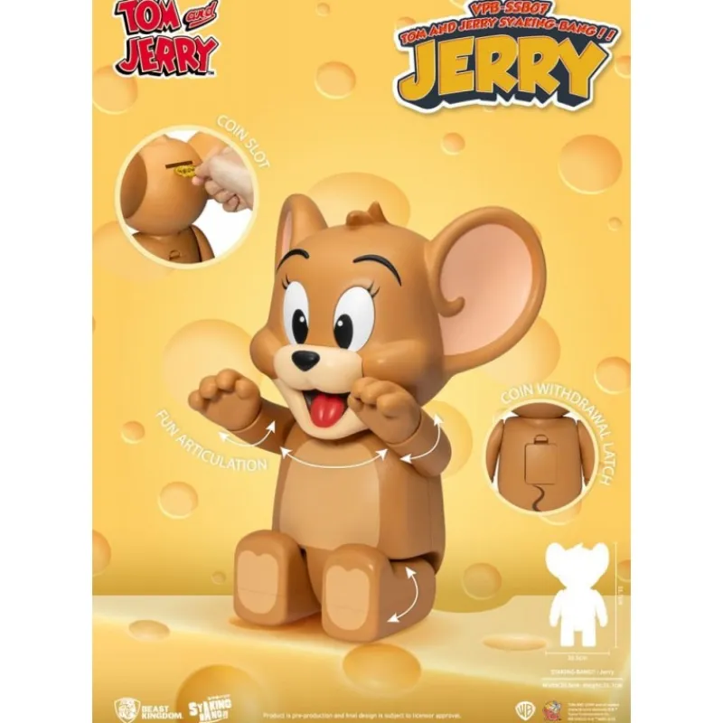 Clearance Figura de PVC Jerry 30 cm Tom & Jerry Syaking Bang Regalos De Otras Series