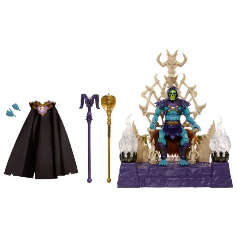 Clearance Figura de Skeletor con Trono Masterverse 18 cm de Masters of the Universe Masters Of The Universe