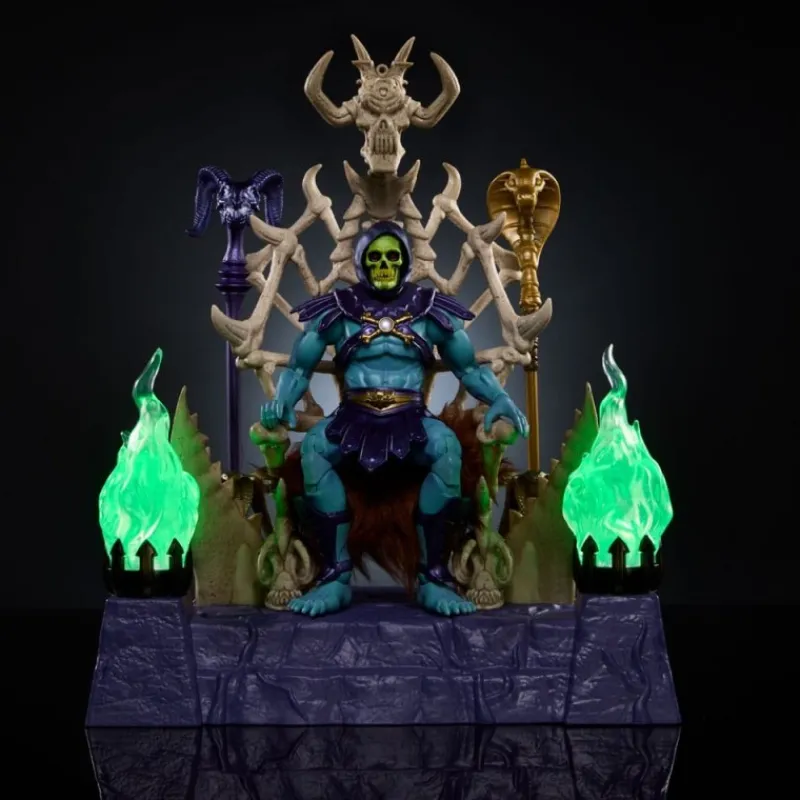 Clearance Figura de Skeletor con Trono Masterverse 18 cm de Masters of the Universe Masters Of The Universe