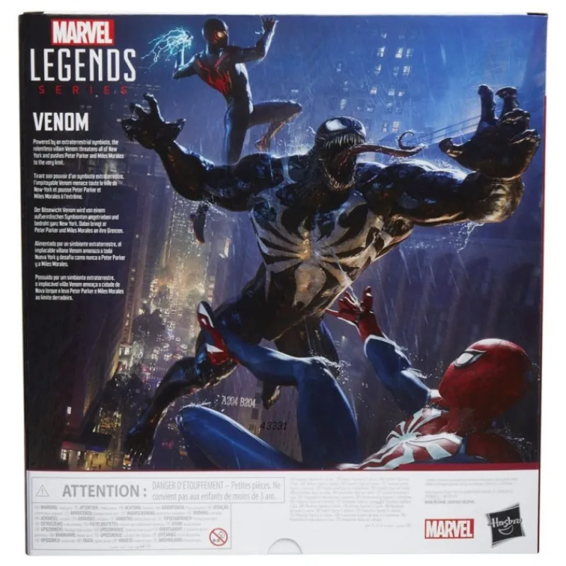 Hasbro Cosas De Villanos Marvel|Superhéroes Marvel^Figura de Venom de Spider-Man 2 Gamerverse Marvel Legends 26 cm