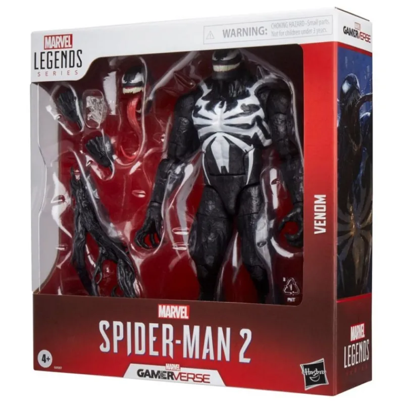 Hasbro Cosas De Villanos Marvel|Superhéroes Marvel^Figura de Venom de Spider-Man 2 Gamerverse Marvel Legends 26 cm