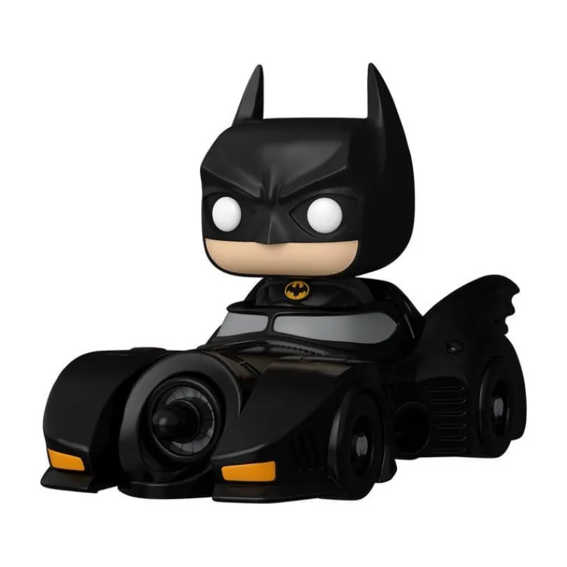 Funko Regalos De Superhéroes Dc|Figuras Dc^Figura de Vinilo Batman 85 Aniversario con Batmóvil 9 cm