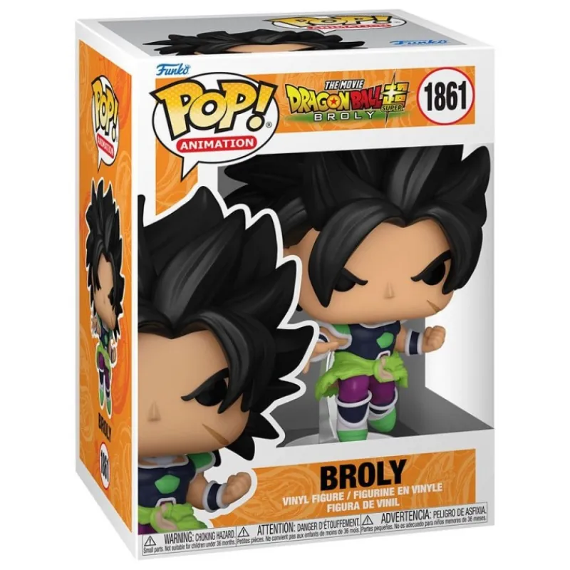 Funko Figuras Dragon Ball^Figura de Vinilo Broly de Dragon Ball Super: Broly POP! Animation
