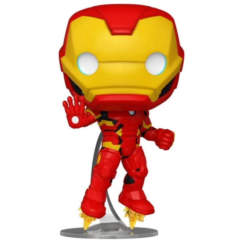 Funko Superhéroes Marvel|Funko Marvel^Figura de Vinilo Marvel New Classics POP! Iron Man 9 cm