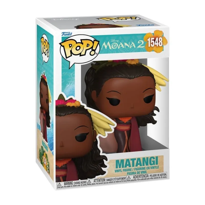 Funko Películas Y Personajes De Disney ·Vaiana|Funko Pop Disney^Figura de Vinilo Moana 2 POP! & Buddy Matangi 9 cm