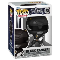 New Figura de Vinilo Power Rangers Black Ranger 9 cm POP! Power Rangers