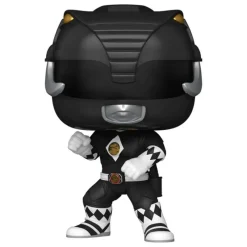 New Figura de Vinilo Power Rangers Black Ranger 9 cm POP! Power Rangers
