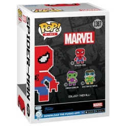 Discount Figura de Vinilo Spider-Man 8-Bit de Marvel 9 cm Superhéroes Marvel|Funko Marvel