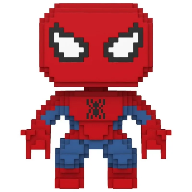Discount Figura de Vinilo Spider-Man 8-Bit de Marvel 9 cm Superhéroes Marvel|Funko Marvel