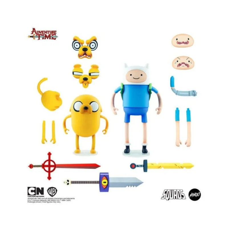Best Figura de Vinilo Suave Jake & Finn 21 cm - Adventure Time Hora De Aventuras