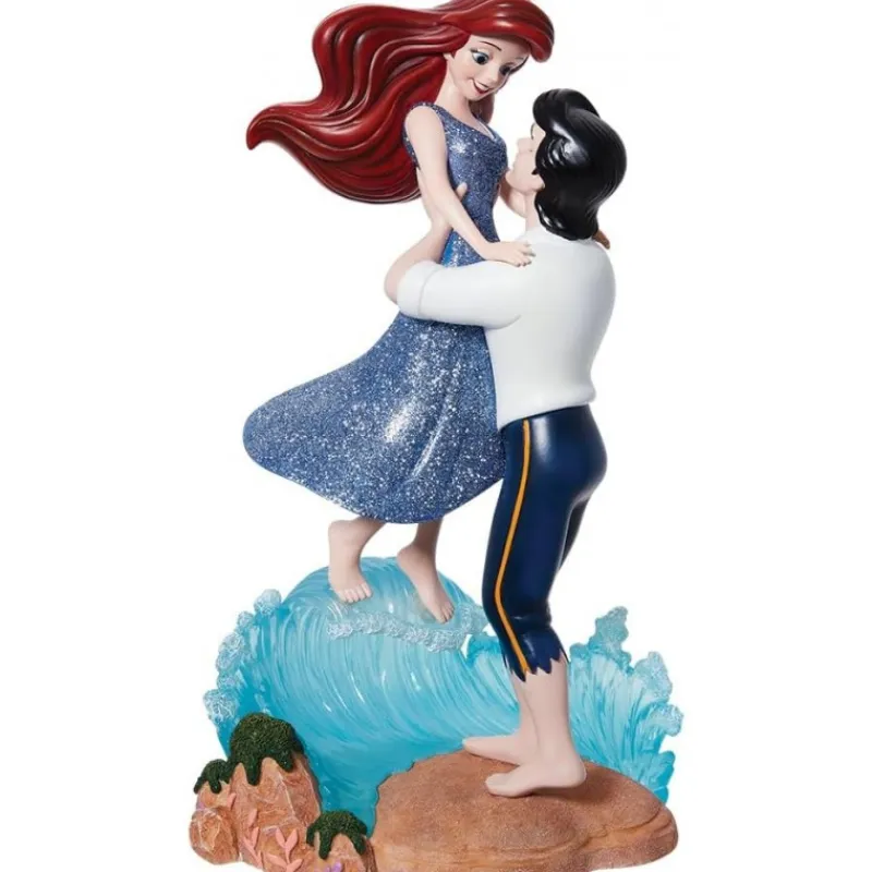 Outlet Figura decorativa Disney La Sirenita Ariel y Eric Películas Y Personajes De Disney ·La Sirenita Ariel Y Flounder|Figuras Disney De Colección